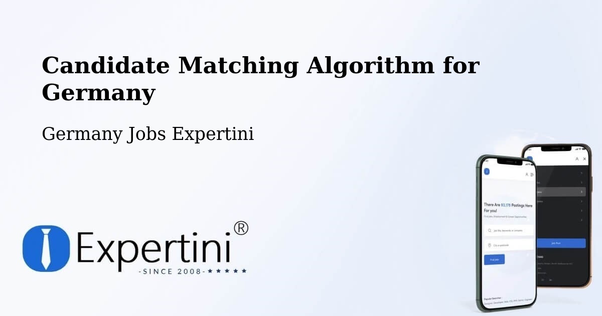 Candidate Matching Algorithm Overview – Billerbeck - Germany Jobs Expertini