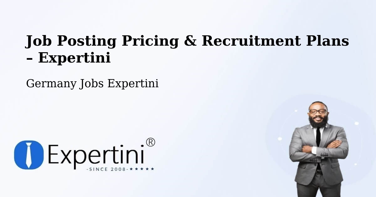 Job Posting Pricing & Recruitment Plans – Billerbeck - Billerbeck, Germany Jobs Expertini